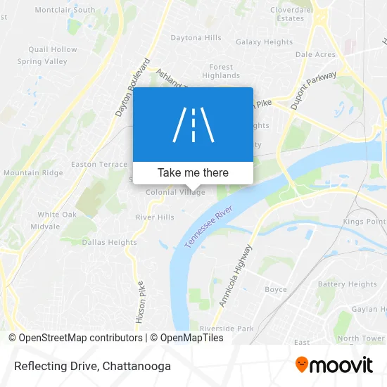 Reflecting Drive map