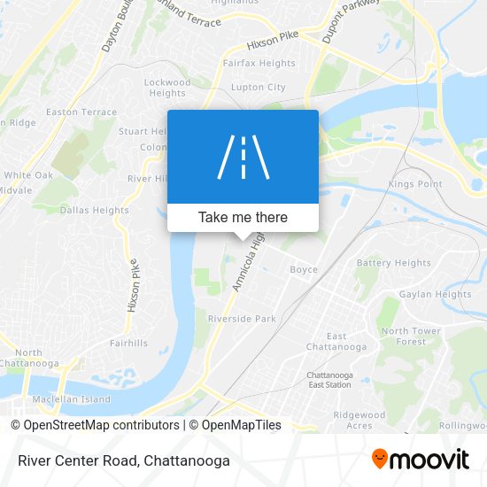 Mapa de River Center Road