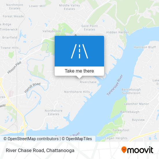 Mapa de River Chase Road