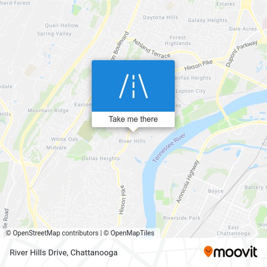 River Hills Drive map