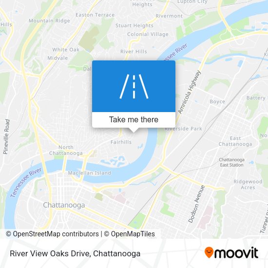 Mapa de River View Oaks Drive