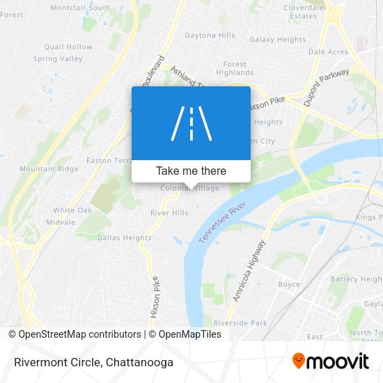 Rivermont Circle map