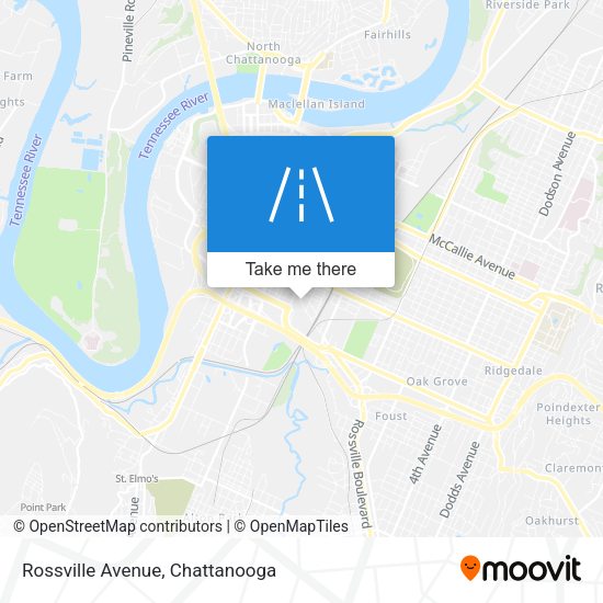 Mapa de Rossville Avenue