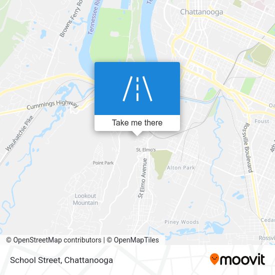 Mapa de School Street