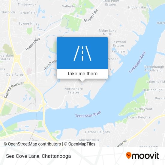 Mapa de Sea Cove Lane