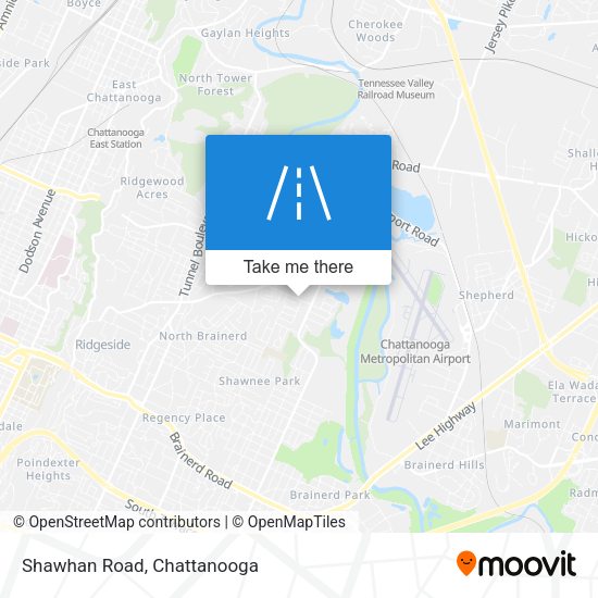 Mapa de Shawhan Road