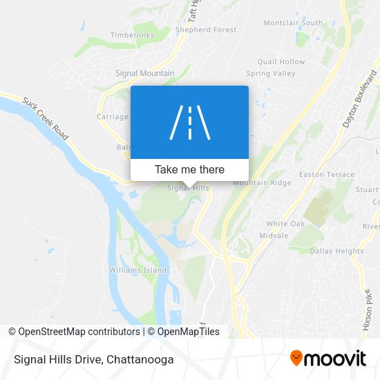 Signal Hills Drive map