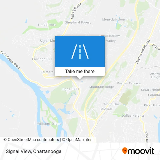 Signal View map