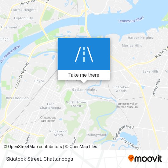 Mapa de Skiatook Street