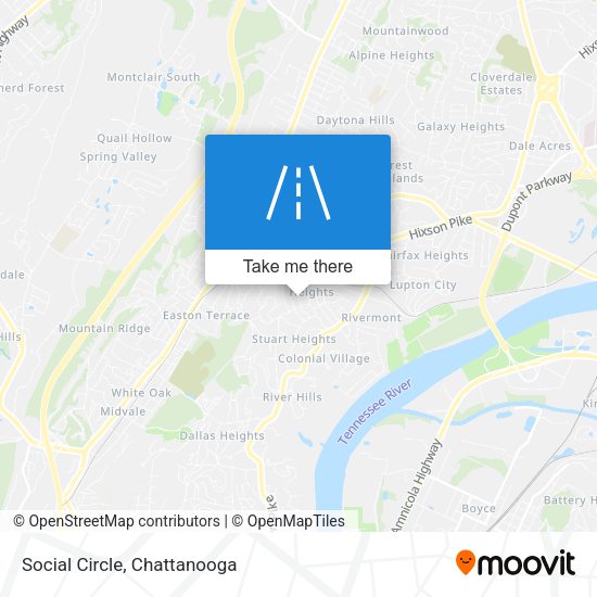 Mapa de Social Circle