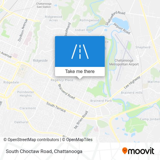 Mapa de South Choctaw Road