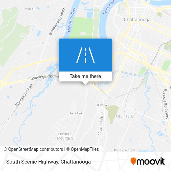 Mapa de South Scenic Highway