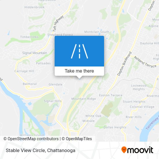 Stable View Circle map