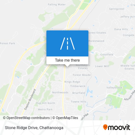 Stone Ridge Drive map