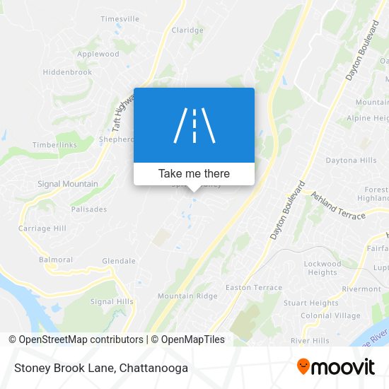 Mapa de Stoney Brook Lane
