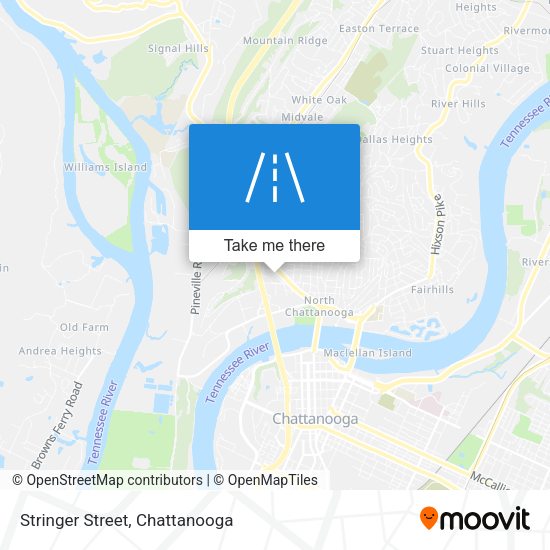 Stringer Street map