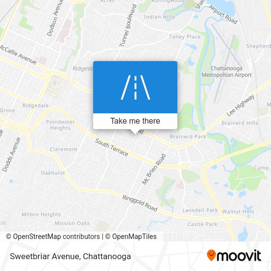 Mapa de Sweetbriar Avenue