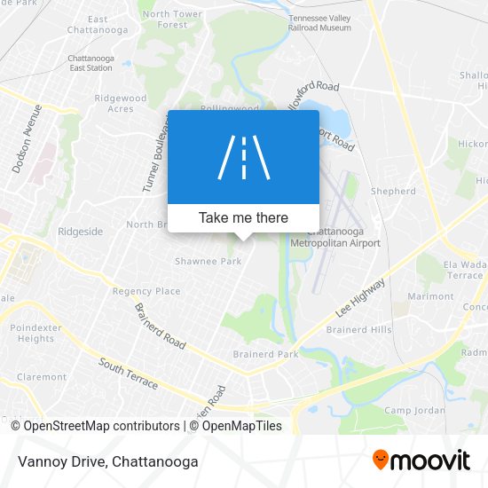 Vannoy Drive map