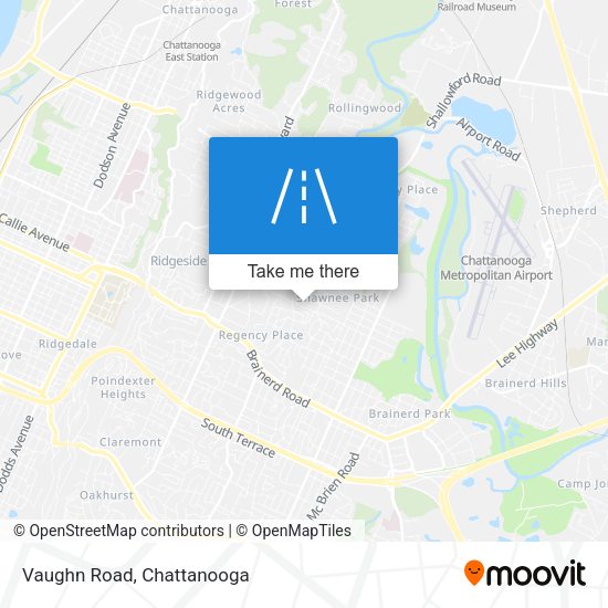 Mapa de Vaughn Road