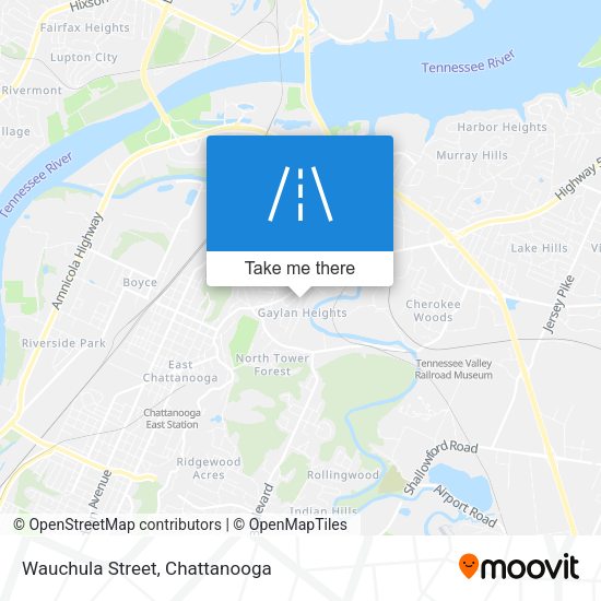 Mapa de Wauchula Street