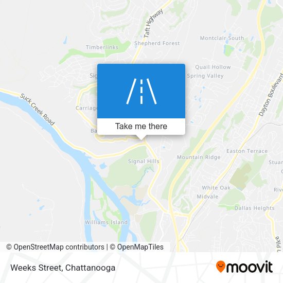 Mapa de Weeks Street