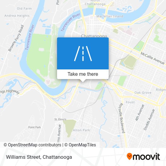 Mapa de Williams Street