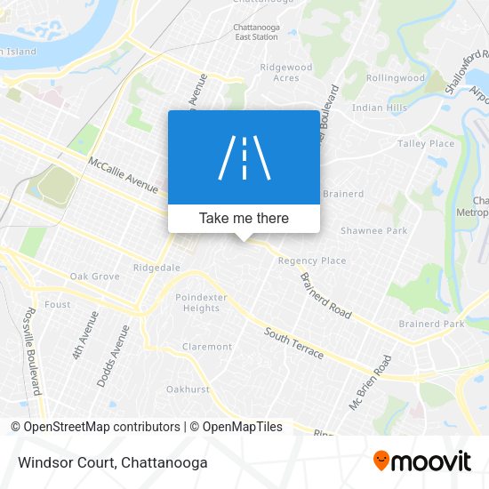 Mapa de Windsor Court
