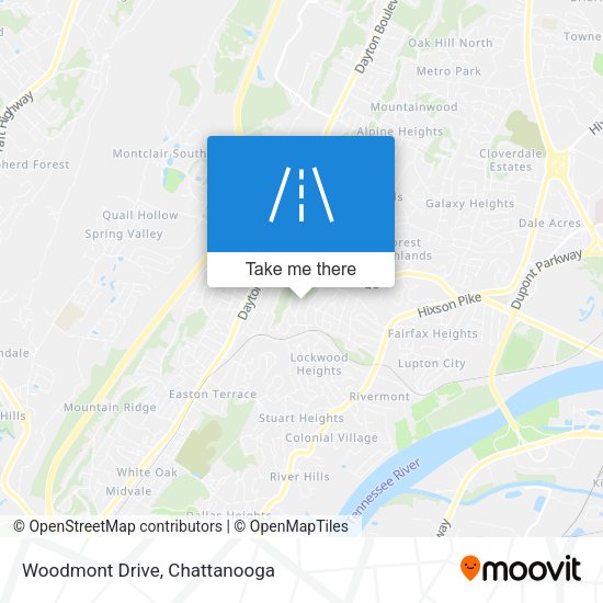 Mapa de Woodmont Drive