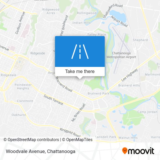 Mapa de Woodvale Avenue