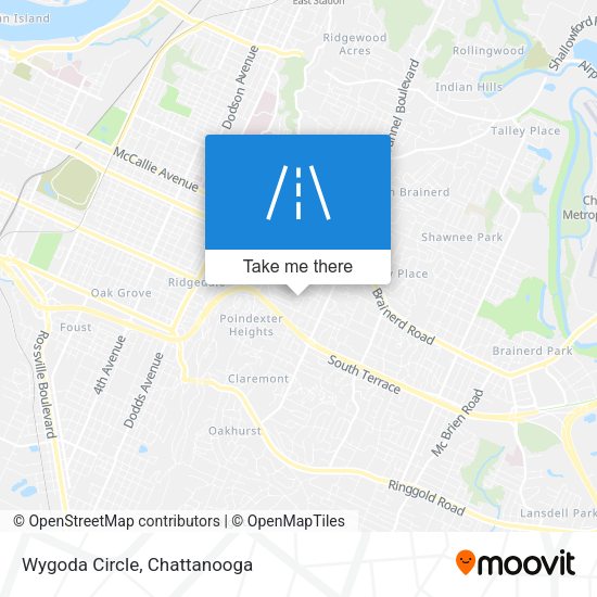Mapa de Wygoda Circle