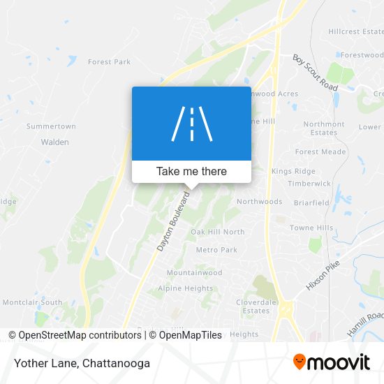 Mapa de Yother Lane
