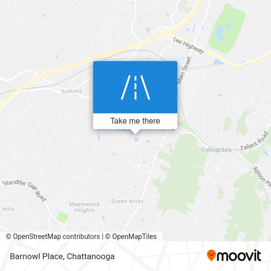 Mapa de Barnowl Place