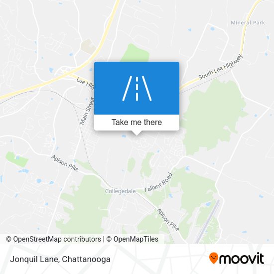 Mapa de Jonquil Lane