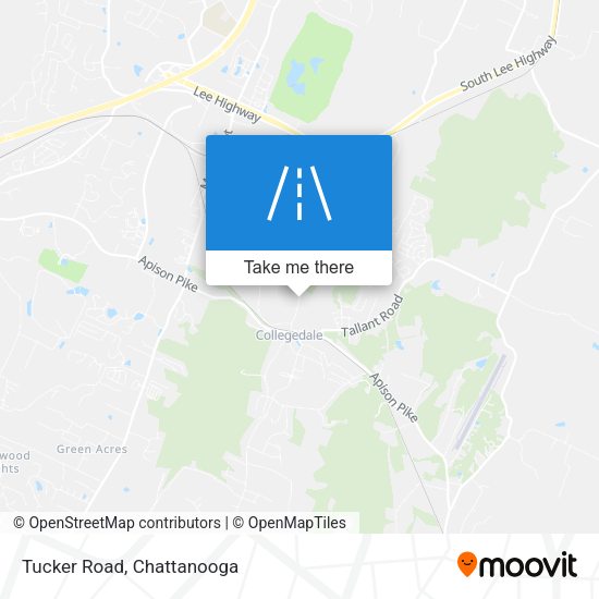 Tucker Road map