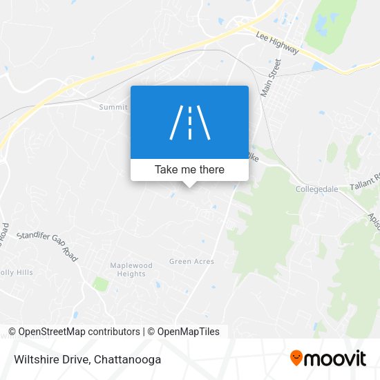 Mapa de Wiltshire Drive