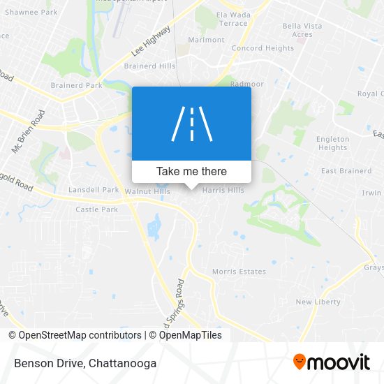 Mapa de Benson Drive