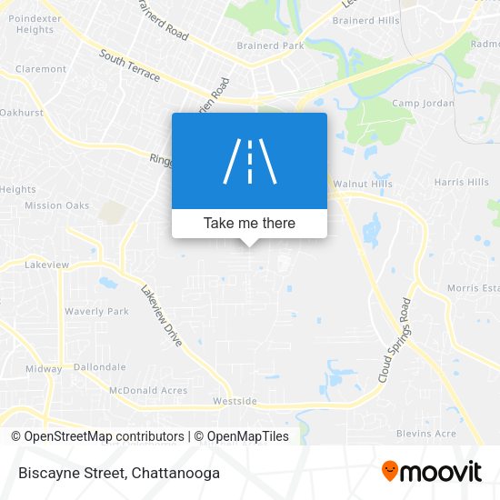 Mapa de Biscayne Street