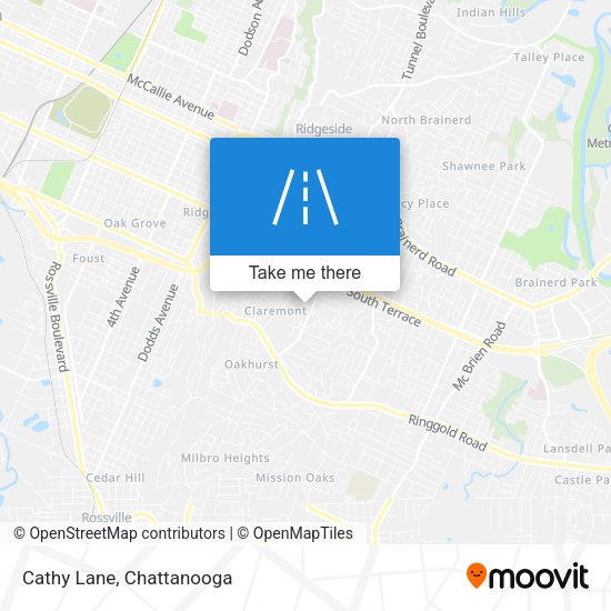 Mapa de Cathy Lane