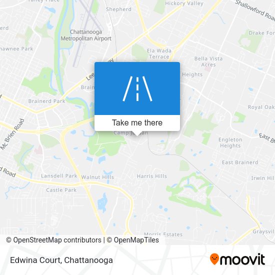 Mapa de Edwina Court