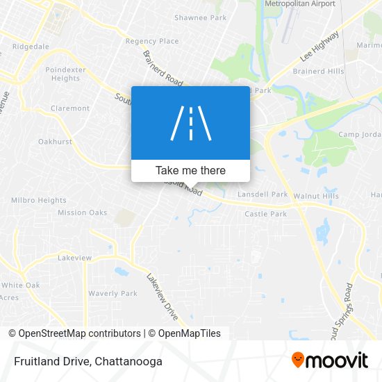Fruitland Drive map