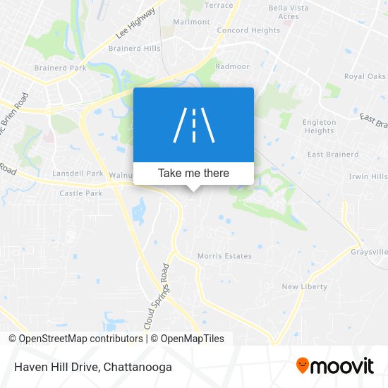 Mapa de Haven Hill Drive