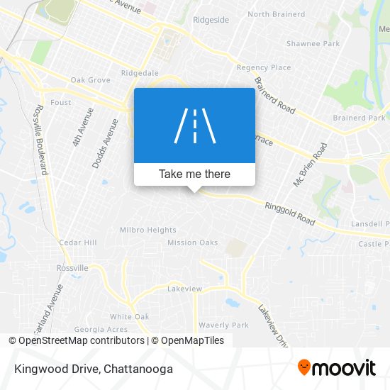 Kingwood Drive map