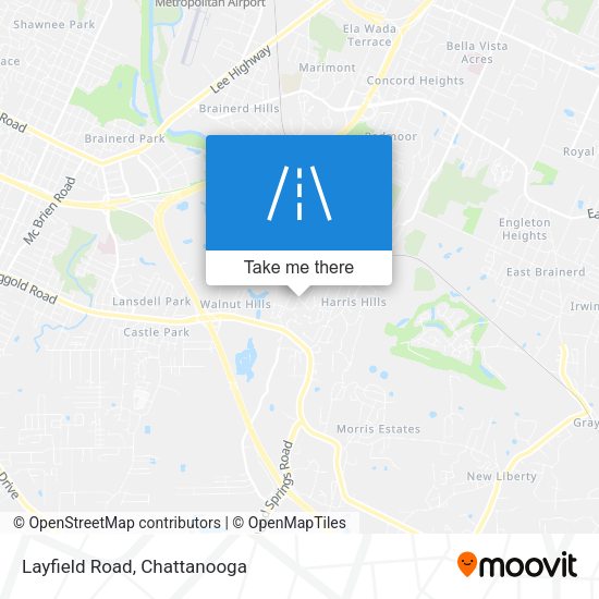 Mapa de Layfield Road