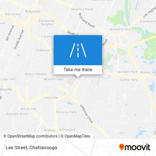 Mapa de Lee Street