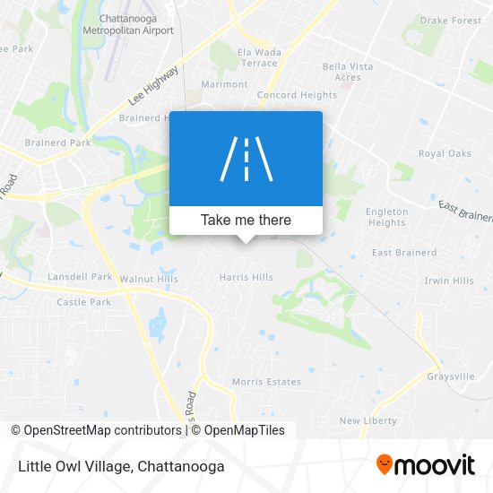 Little Owl Village map