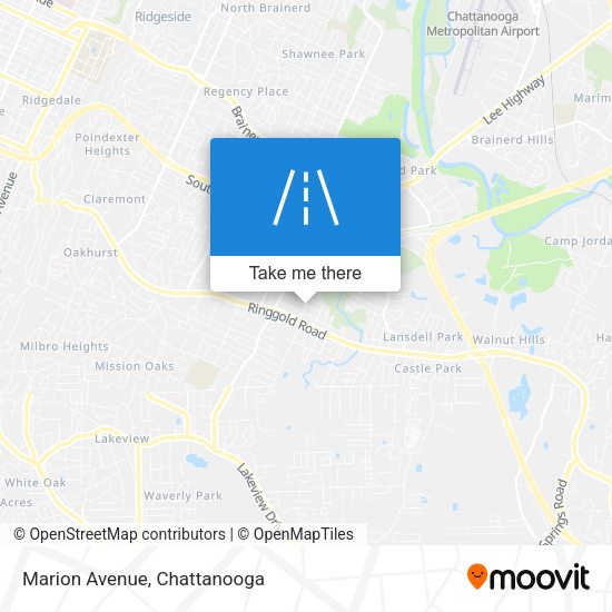 Mapa de Marion Avenue