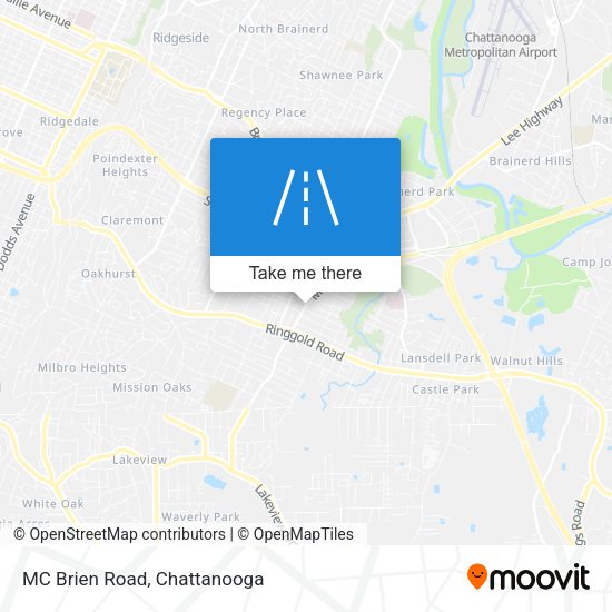 Mapa de MC Brien Road