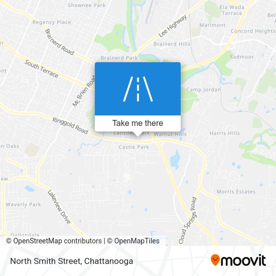 Mapa de North Smith Street
