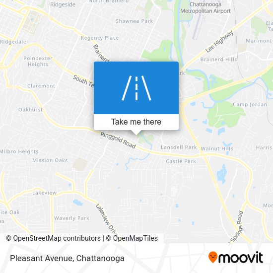 Mapa de Pleasant Avenue