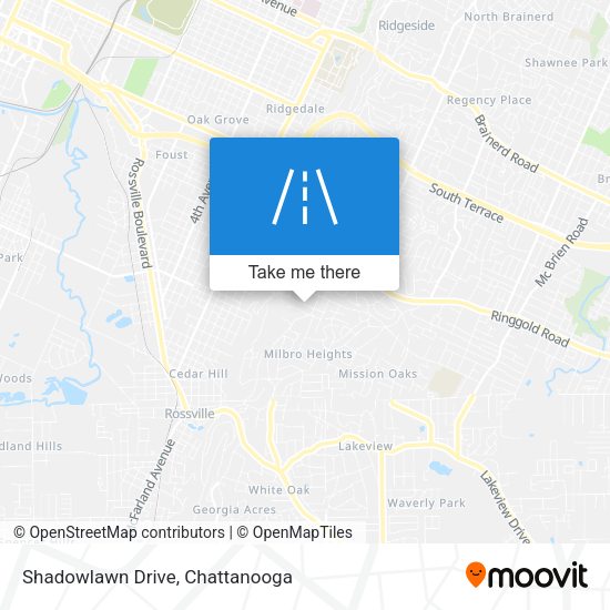 Mapa de Shadowlawn Drive